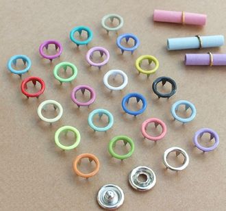 snap ring button color